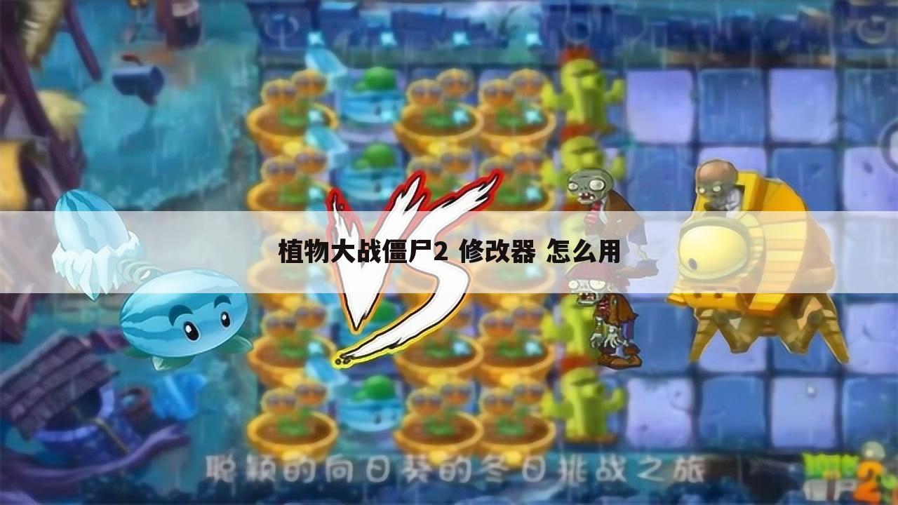 植物大战僵尸2 修改器 怎么用