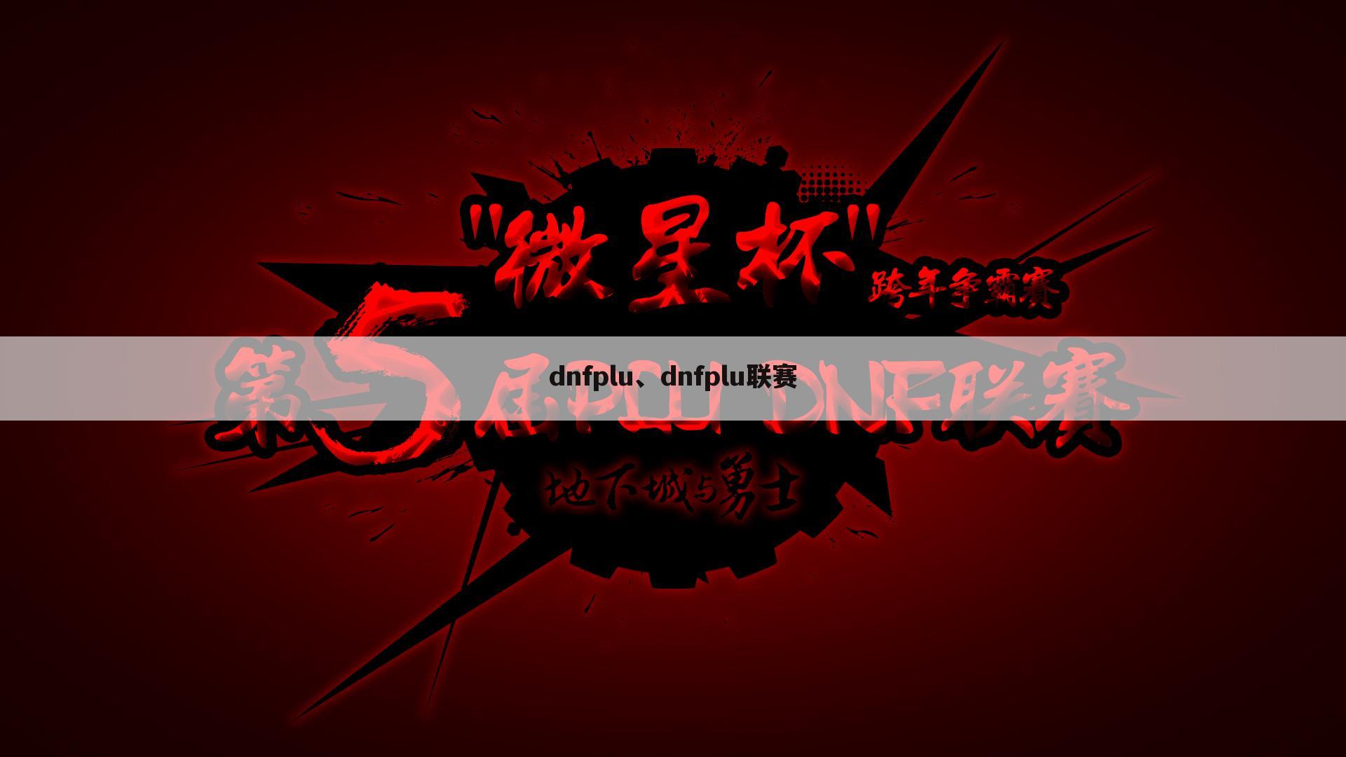 dnfplu、dnfplu联赛